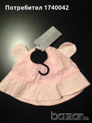 шапка за момиче 6-12мес. и 12-24мес., снимка 1