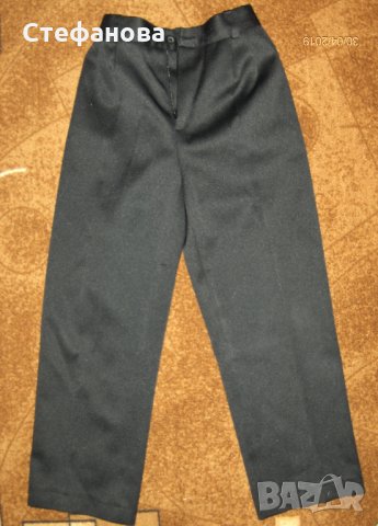 Детски черен панталон за момче, снимка 1 - Детски панталони и дънки - 25217280