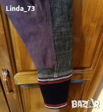 Дет.дънки-"BR"-/ластични/,цвят-черно-сиви. Закупени от Италия., снимка 6 - Детски панталони и дънки - 23505909