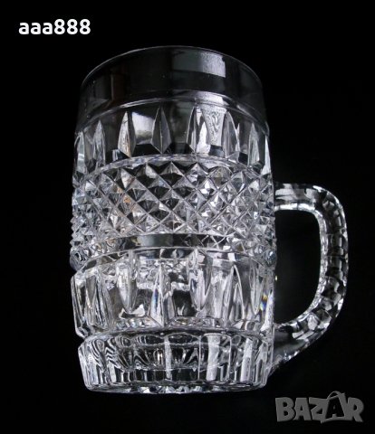 Халби чаши за бира чешки кристал, снимка 3 - Чаши - 23796331