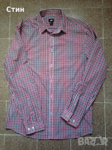 Мъжка риза H&M, снимка 1 - Ризи - 24676007
