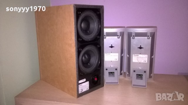 pioneer subwoofer+pioneer 2бр тонколони, снимка 4 - Тонколони - 24469817