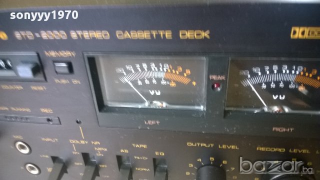 sankyo std-2000 stereo cassette deck-made in japan-9.2 кг-внос швеицария, снимка 10 - Декове - 10272155