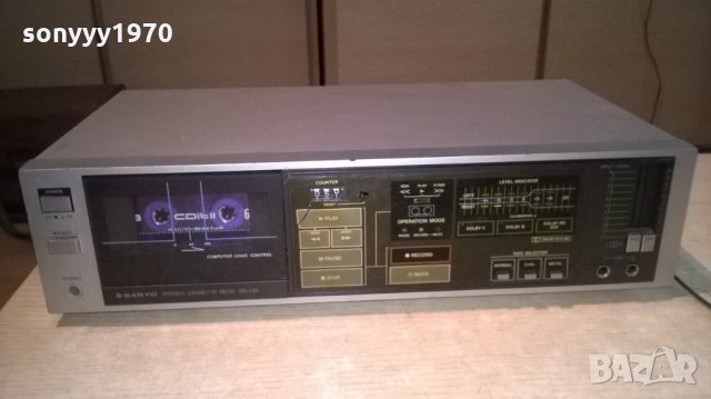sanyo rd-430 deck-made in japan-внос швеция, снимка 5 - Декове - 25420175