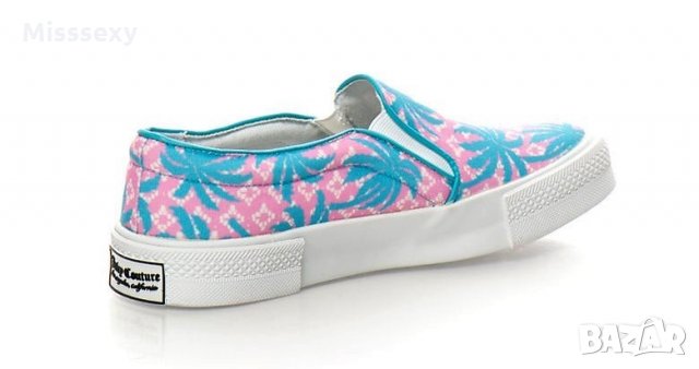 ПРОМО 🍊 JUICY COUTURE 🍊 Оригинални дамски свежи летни обувки PINK & BLUE № 39½ и 40½ нови с кутия, снимка 5 - Дамски ежедневни обувки - 21901522
