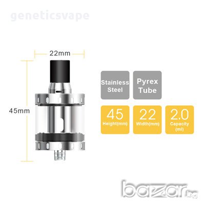 Aspire Nautilus X оригинален  изпарител! , снимка 2 - Аксесоари за електронни цигари - 15598087