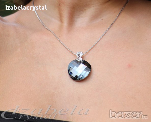 Колие Сваровски "twist" Crystals from SWAROVSKI ®, снимка 7 - Колиета, медальони, синджири - 11358597