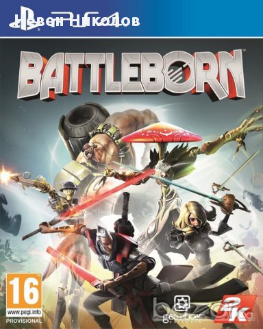 BATTLEBORN - PS4 оригинална игра, снимка 1 - Игри за PlayStation - 15500252