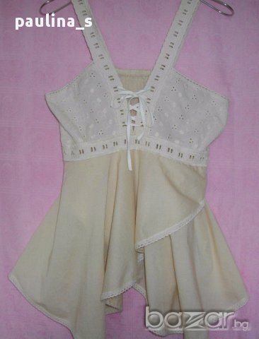 Три различни броя / Бюстие тип туника или топ, снимка 3 - Корсети, бюстиета, топове - 14163931