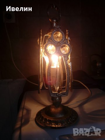 нощна лампа в стил арт деко, снимка 3 - Настолни лампи - 22314232