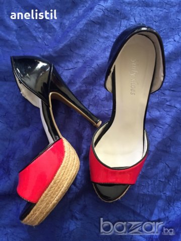 Обувани веднъж обувки, снимка 4 - Дамски обувки на ток - 21292888