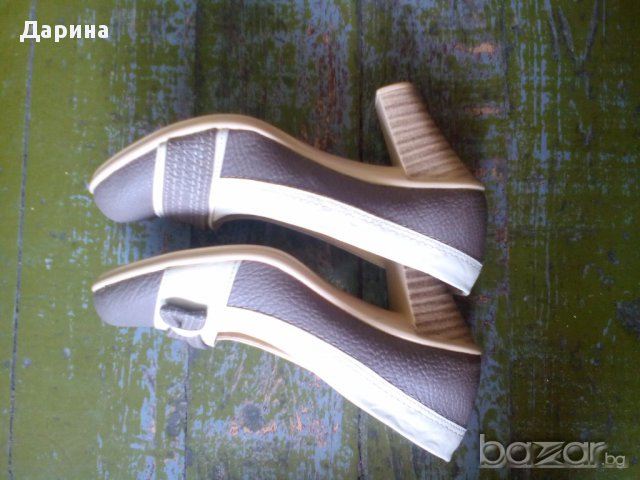 НАМАЛЕНИЕ!!! Дамски обувки от естествена кожа, снимка 1 - Дамски обувки на ток - 15752585