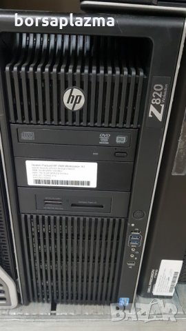 HP Workstation Z820 2 x Intel Xeon Deca-Core E5-2690 v2 3.00GHz / 65536MB (64GB) / 4000GB SAS 3.5", снимка 3 - Работни компютри - 24589586