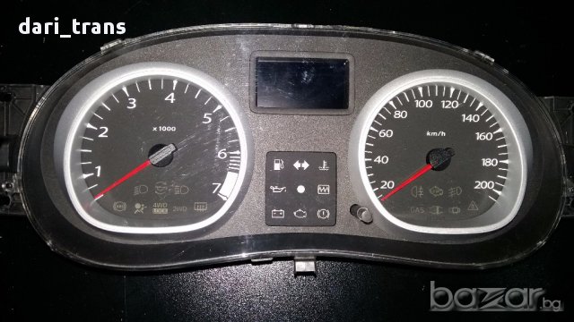  Табло уредно,Километраж Дачия Дъстър 10-/Tablo uresno za Dacia Dastar 10-