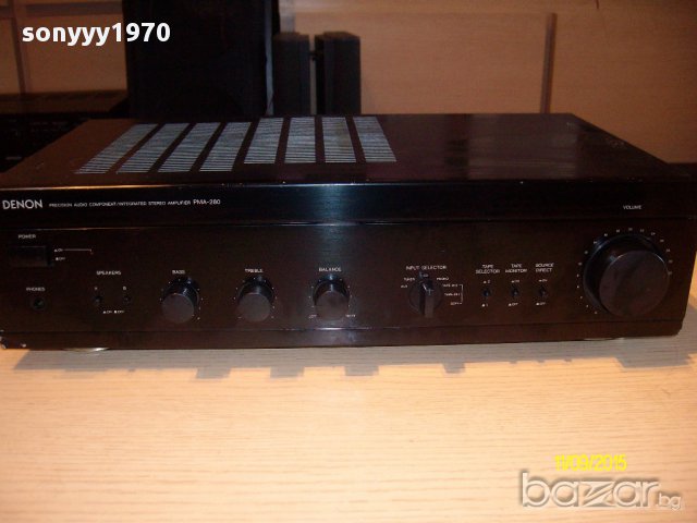 denon pma-280-stereo amplifier-внос швеицария, снимка 6 - Ресийвъри, усилватели, смесителни пултове - 11863422