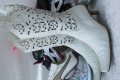летни ботуши Laura Bellariva original White Summer Boots, N-37, естествена кожа,GOGOMOTO.BAZAR.BG®, снимка 2