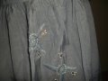 Сива риза-туника с бродерия №40, снимка 9