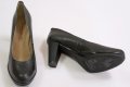 Естествена кожа черни дамски обувки Daneris by Liberitae, снимка 3