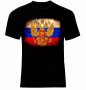 Русия Russia Moscow Russian Arms Flag Тениска Мъжка/Дамска S до 2XL, снимка 1