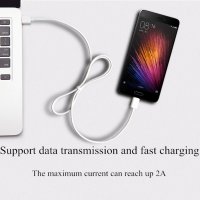 USB Data кабели ZMI/Xiaomi Type-C Data Syn,TPE 1m 3.3ft 2A, снимка 4 - USB кабели - 23944233