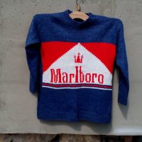  Стар пуловер,фланела MARLBORO, снимка 2 - Антикварни и старинни предмети - 22888402