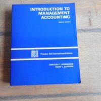 Introduction to Management Accounting, снимка 1 - Учебници, учебни тетрадки - 22351124