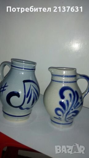 НОВИ  ! Ръчно рисувани Керамични кани, снимка 1