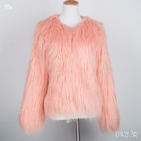 Ново елегантно розово палтенце, снимка 1