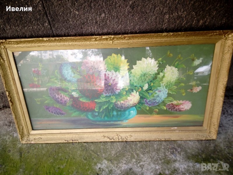 картина-цветя, снимка 1