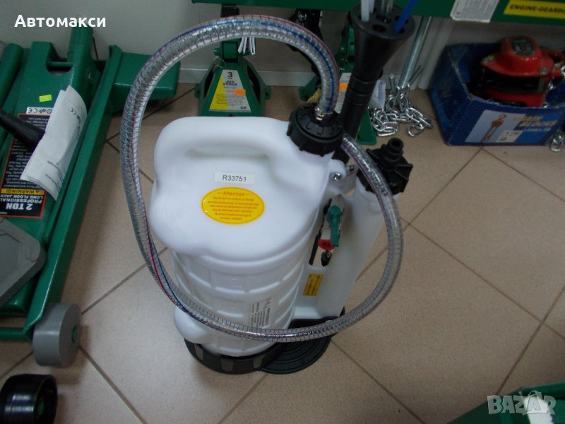 Пневматична система за масло и флуиди 10 литра, снимка 1