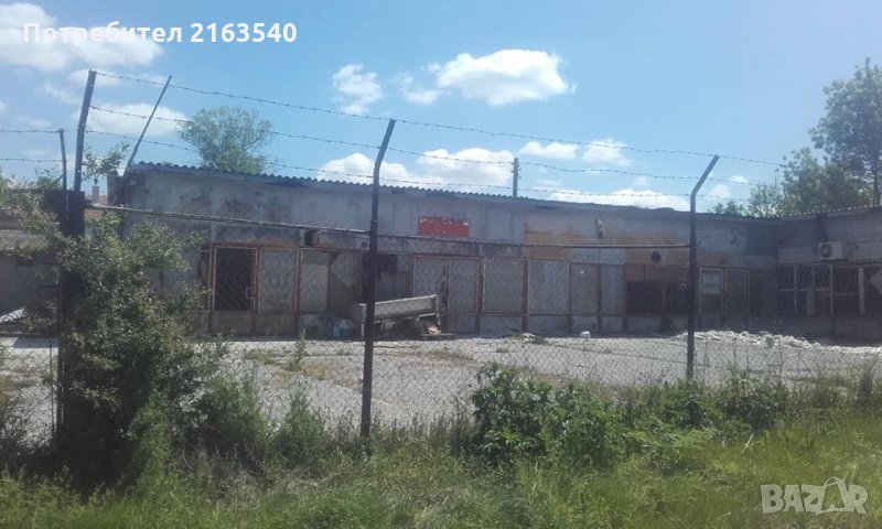 Склад, Промишлено помещение, Цех, Фабрика, Терен Под наем в Елхово, 1000 кв.м., снимка 1