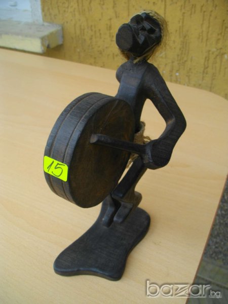 Фигура от дърво "Селски глашатай", снимка 1