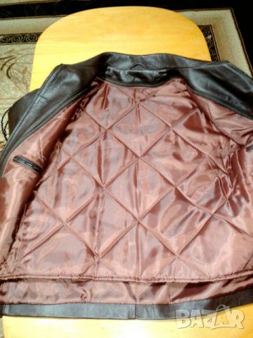 Мъжко яке естествена кожа, снимка 2 - Якета - 23402418