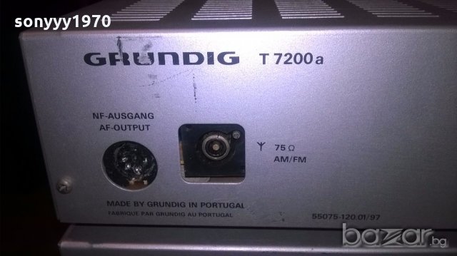 grundig amplifier+tuner+deck-внос швеицария, снимка 13 - Ресийвъри, усилватели, смесителни пултове - 19264437