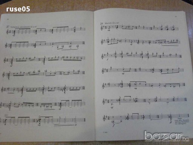Книга "35 Rasgueado-Studien für Gitarre-Franz Just"-26 стр., снимка 4 - Специализирана литература - 15948366