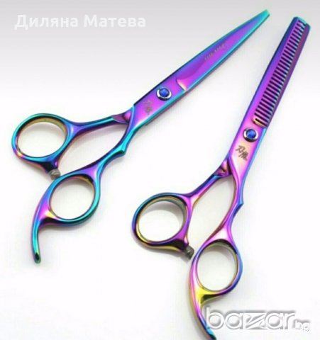 Професионални фризьорски ножици, калъф, остриета, снимка 1 - Други инструменти - 21109084