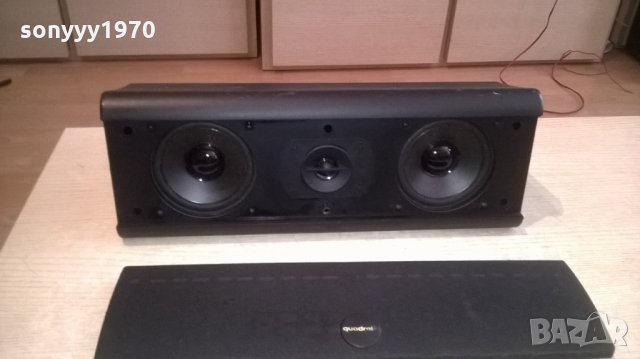 ПОРЪЧАН-quadral hts-31tv center 70/140w/8ohm-внос швеция, снимка 8 - Ресийвъри, усилватели, смесителни пултове - 25382040