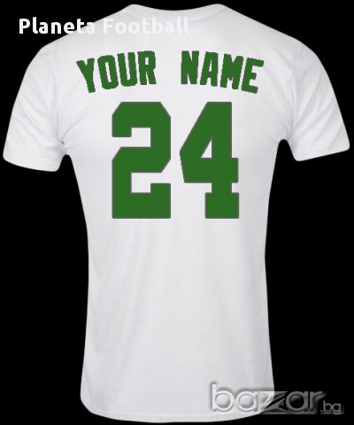 Boston Celtics!Уникална Баскетболна Тениска на Бостън Селтикс с Ваше Име и Номер!, снимка 2 - Баскетбол - 11367709