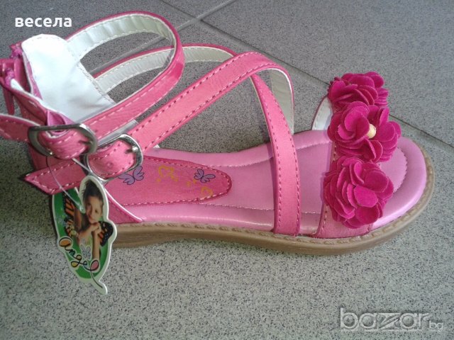 Розови сандалки за момичета 26. 90лв, снимка 3 - Детски сандали и чехли - 18931623