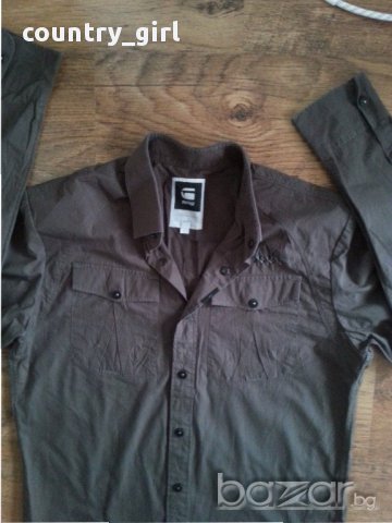 G-star Arizona Airforce Shirt - страхотна мъжка риза, снимка 2 - Ризи - 16869835