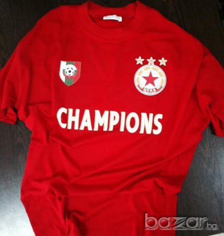 УНИКАЛНА ФЕН ТЕНИСКА НА ЦСКА С ВАШЕ ИМЕ И НОМЕР! CSKA SOFIA , снимка 9 - Спортни дрехи, екипи - 8102110