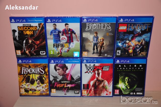 Нови ps4 WWE 15,2 Brothers,Stick it to the Man,кеч,lego,hobbit,alien,infamous, снимка 2 - Игри за PlayStation - 12131084