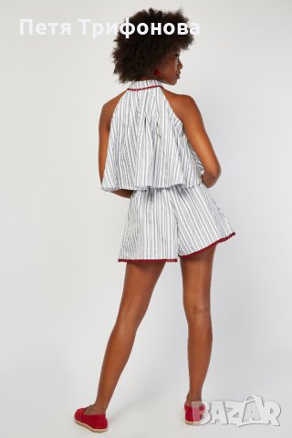 Комплект къси панталонки и топ Размер ХС/С внос от Англия, снимка 3 - Комплекти - 25887120