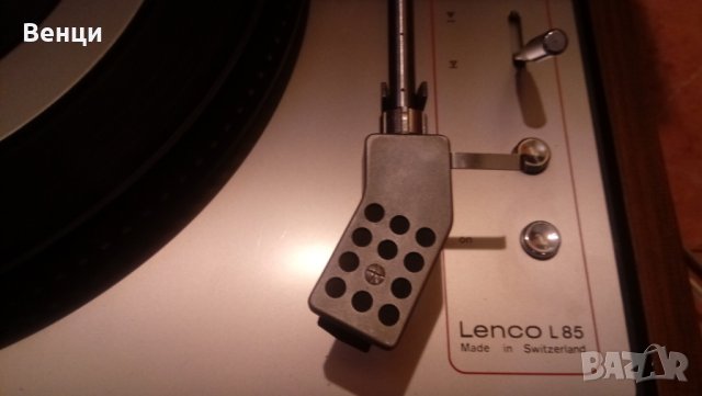 Vintage грамофон Lenco L85, снимка 12 - Грамофони - 25657025