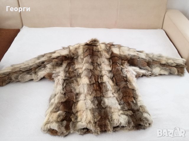 Дамско палто от естествен косъм вълк , снимка 2 - Палта, манта - 23717105