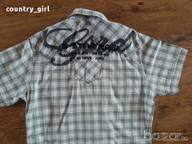 g-star  - страхотна мъжка риза, снимка 6 - Ризи - 17796246