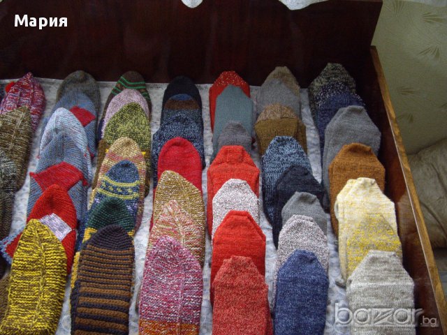 Ръчно изработени терлици и чорапи, снимка 3 - Други спортове - 10828708