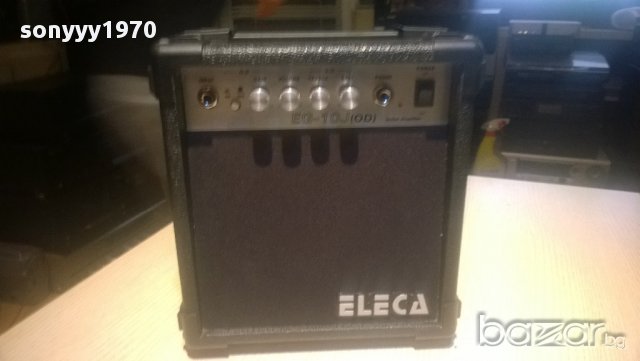 eleca ej-10j (od)-guitar amplifier-внос швеицария, снимка 6 - Ресийвъри, усилватели, смесителни пултове - 8496174