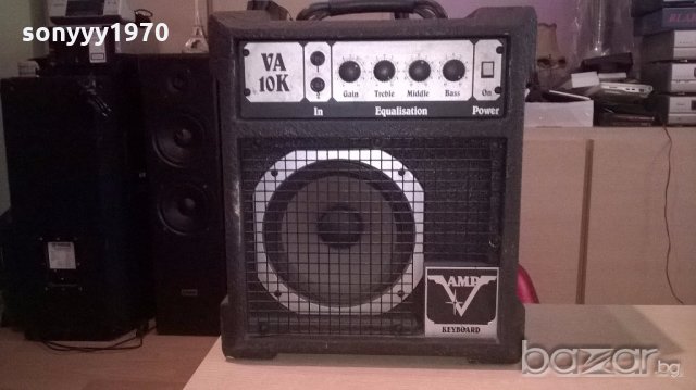 v amp-10k-guitar amplifier-made in england-внос англия, снимка 6 - Ресийвъри, усилватели, смесителни пултове - 19584893