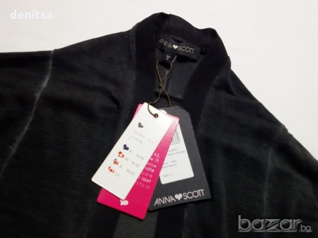 Нова! Anna Scott Phylicia Cardigan Дамко Лятно Якe Жилетка Размер S, снимка 6 - Сака - 21103814